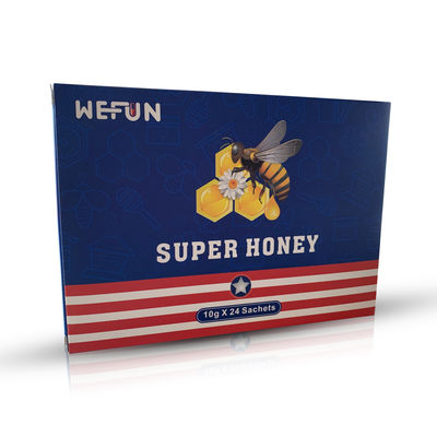 Het Koninklijke Gouden Mannelijke Geslacht Honey Super Honey van WEFUN voor hem