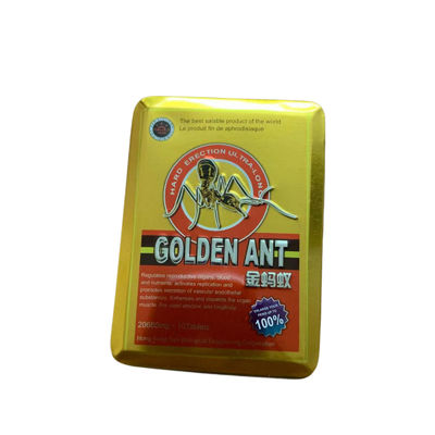 Gouden Ant Erection Enhancing Supplements 10 Pillen van Pillen Erectiele Supplementen